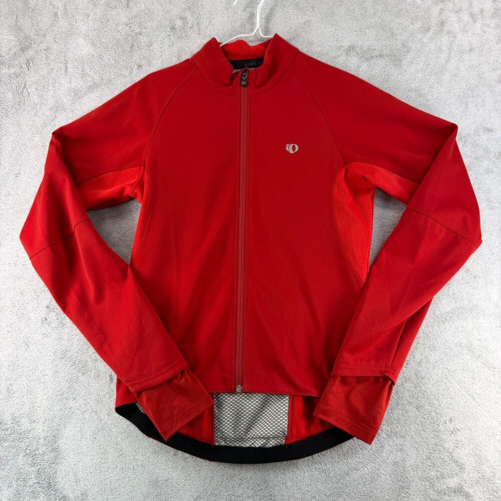 Pearl Izumi PRO Series Cycling Jacket Medium Red Full Zip Cycling Bike Fall 2009